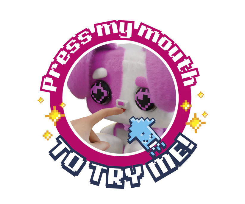 Pixel Hugs Electronic Plush