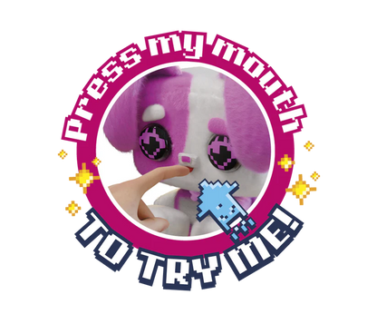 Pixel Hugs Electronic Plush
