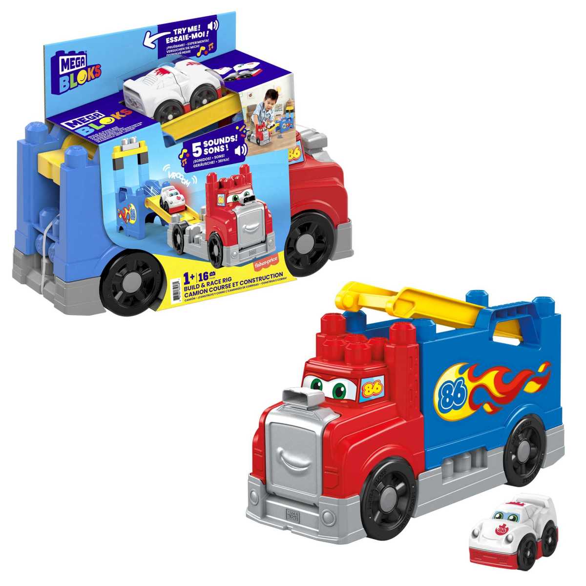 Mega Bloks Build & Race Rig