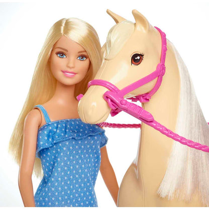 Barbie Doll & Horse