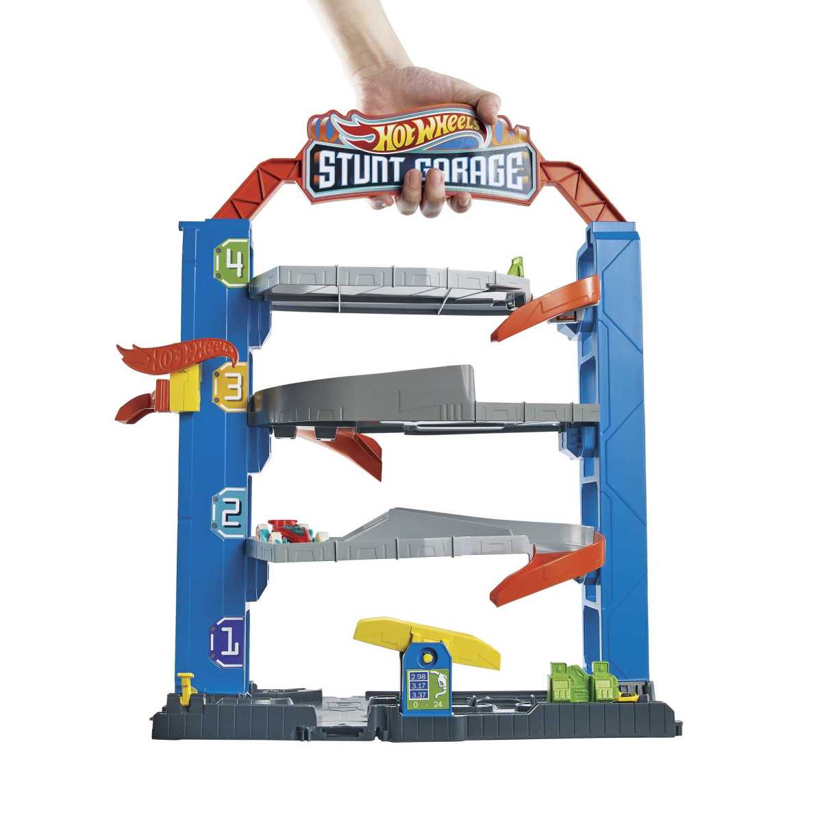 Hot Wheels City Stunt Garage Play Set