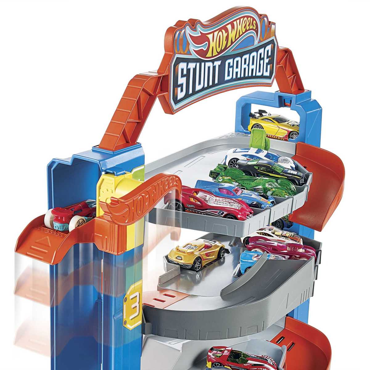 Hot Wheels City Stunt Garage Play Set