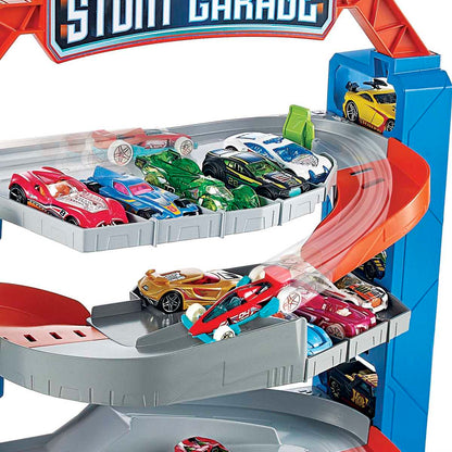 Hot Wheels City Stunt Garage Play Set