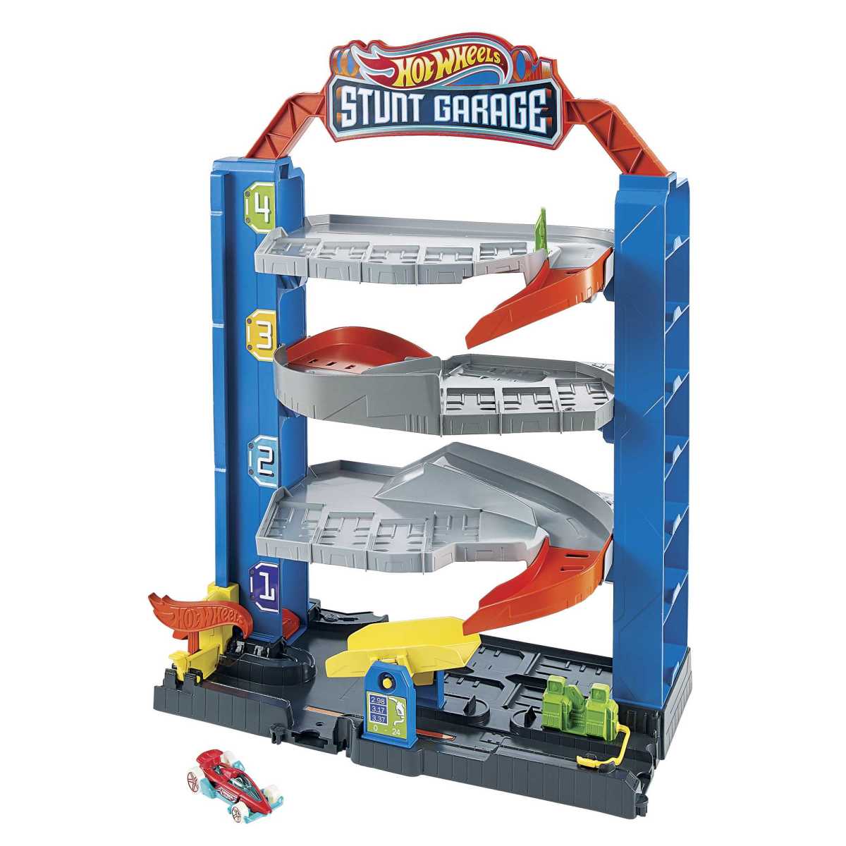 Hot Wheels City Stunt Garage Play Set