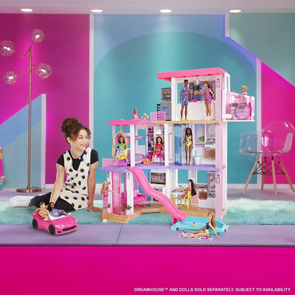 Barbie Glam Convertible Vehicle
