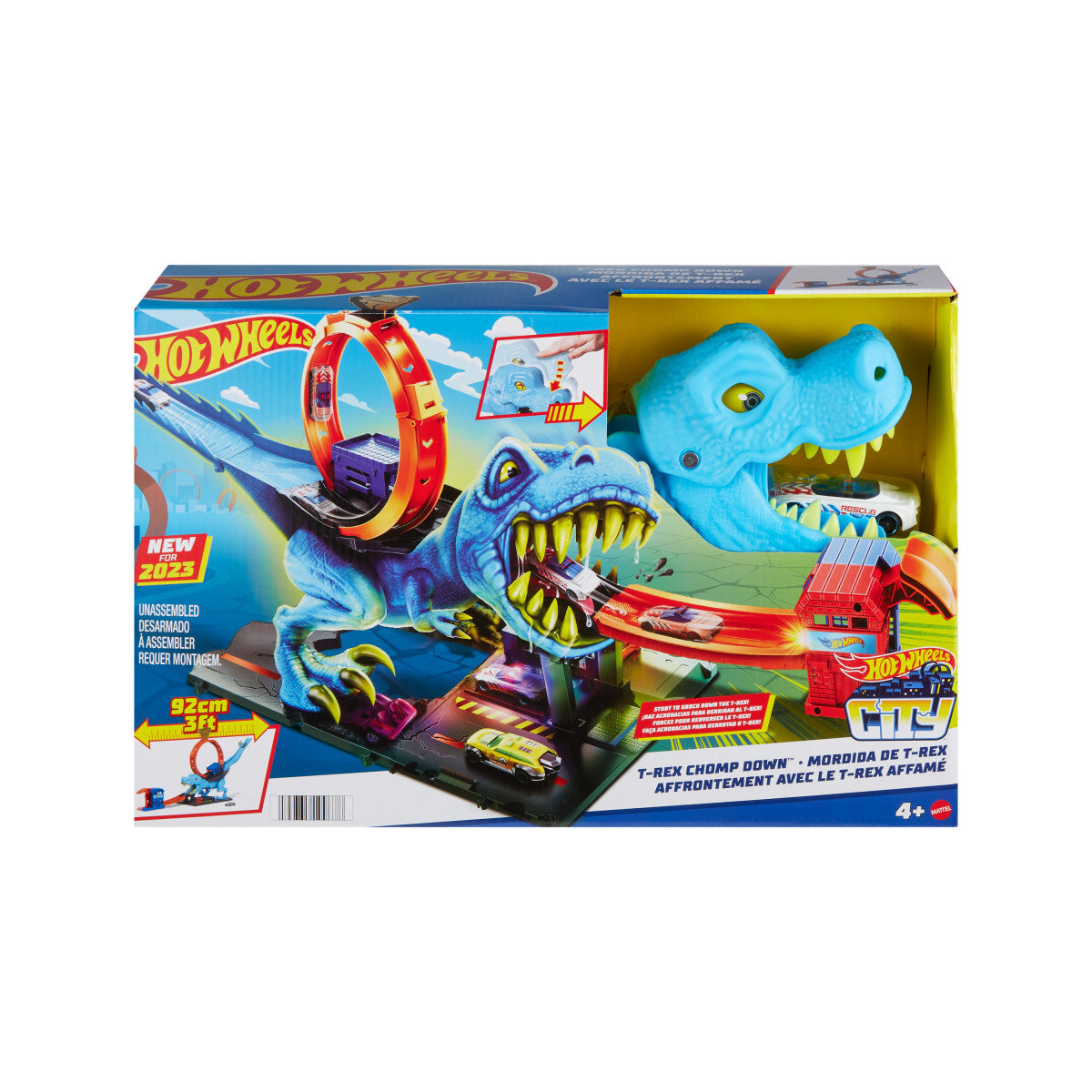 Hot Wheels City T-Rex Chomp Down