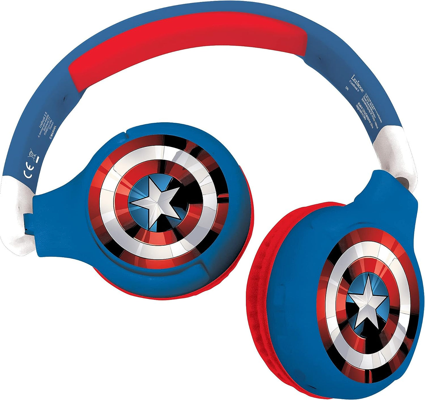 Lexibook Avengers 2 in 1 Foldable Headphone