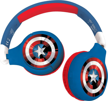 Lexibook Avengers 2 in 1 Foldable Headphone