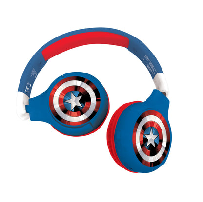 Lexibook Avengers 2 in 1 Foldable Headphone