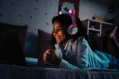 Lexibook Barbie Wireless Rechargeable Headphone With Light