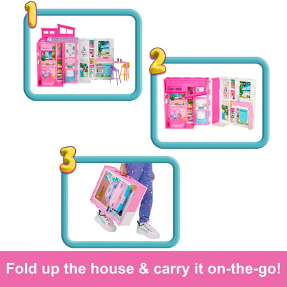 Barbie House with Doll