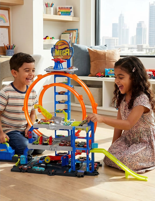 Hot Wheels City Mega Loop Garage