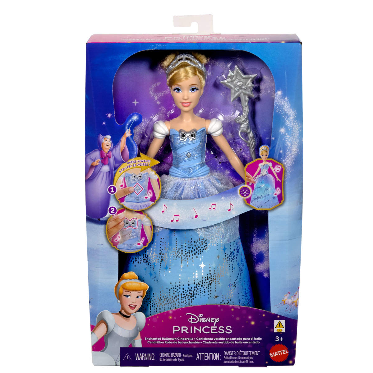 Disney Princess Cinderella Feature Doll