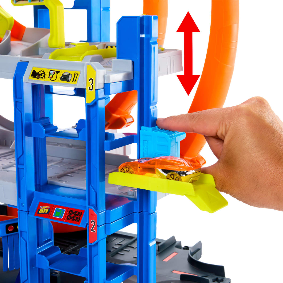 Hot Wheels City Mega Loop Garage