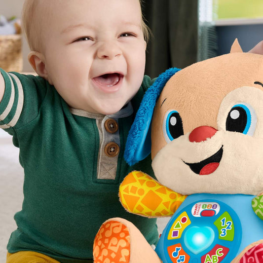 Fisher-Price Baby Learning Toy Laugh & Learn Smart Stages Puppy Musical Plush