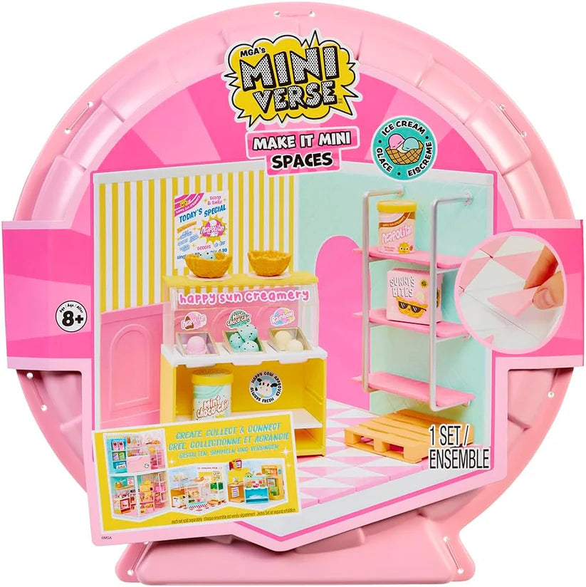 MGA's Miniverse Spaces Starter Pack Pink