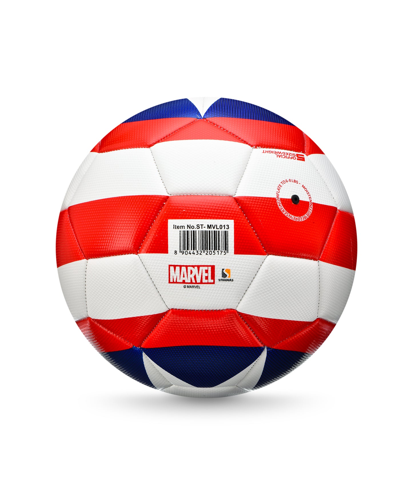 Marvel Captain America Stripes Football