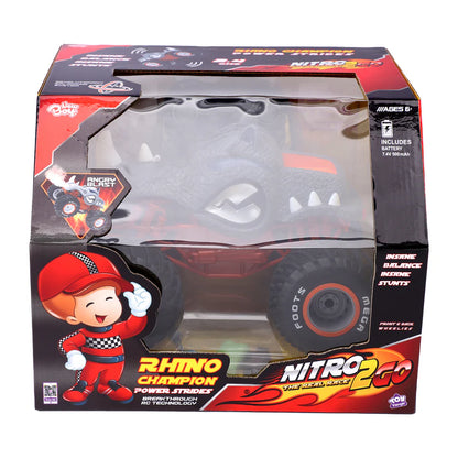 Nitro2Go RC Rhino Champion Power Strides