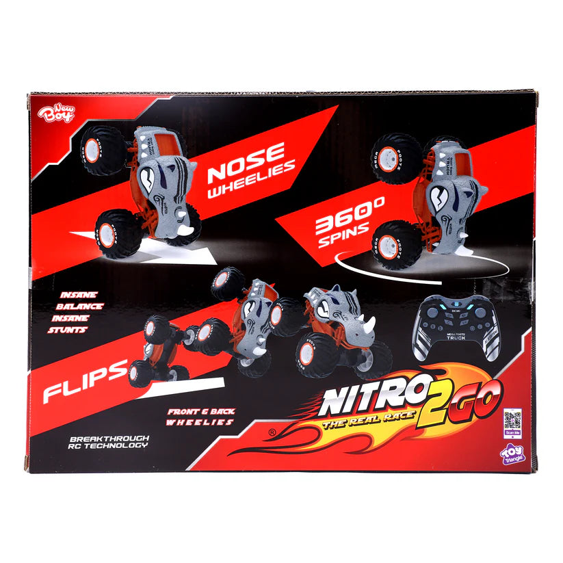 Nitro2Go RC Rhino Champion Power Strides