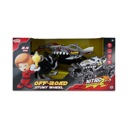 Nitro2Go RC Off-Road Stunt Wheel Shark