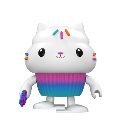 Wind Upz Cakey Cat with Tambourine