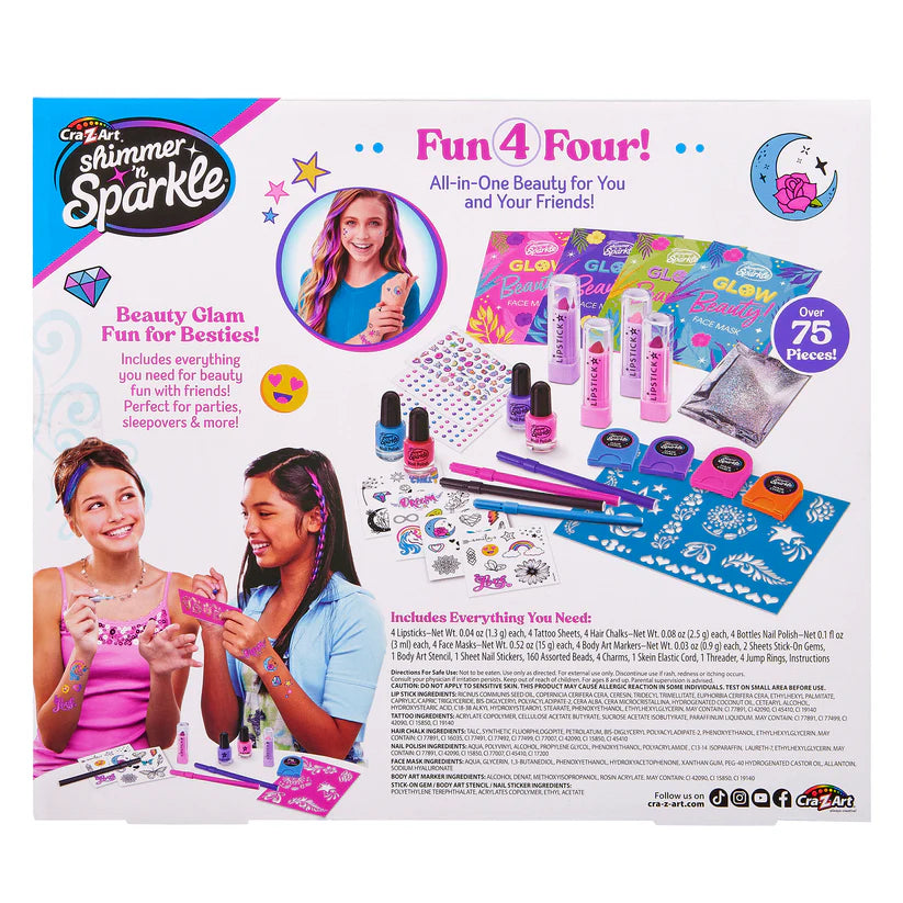 Shimmer N Sparkle Glitz & Glam Ultimate Beauty Set