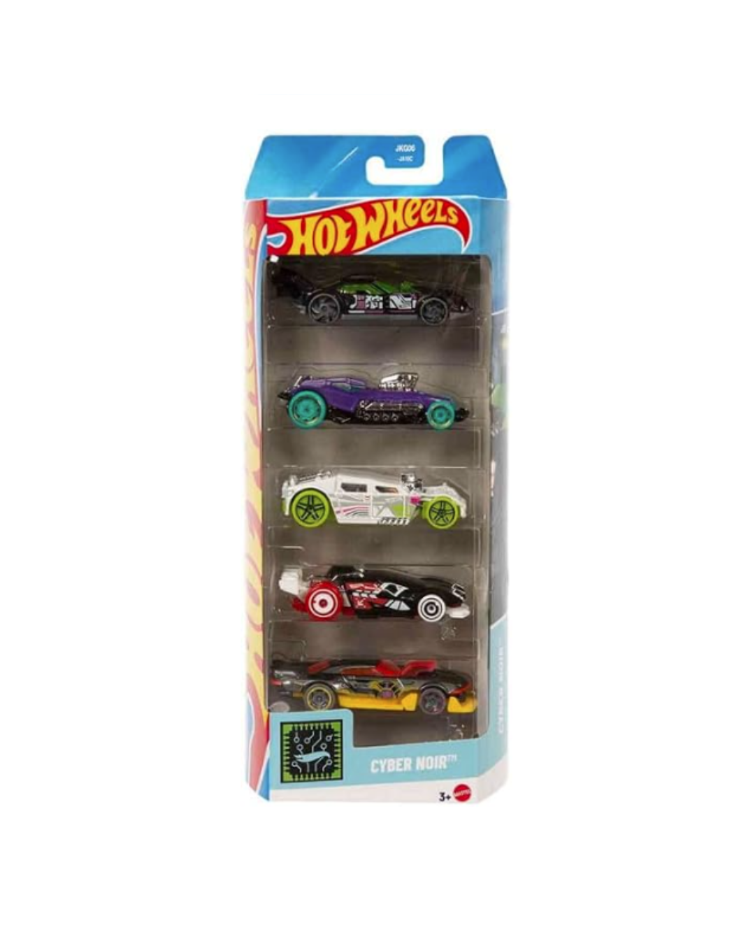 Hot Wheels Basic Car 5-Pack Asst - CYBER NOIR